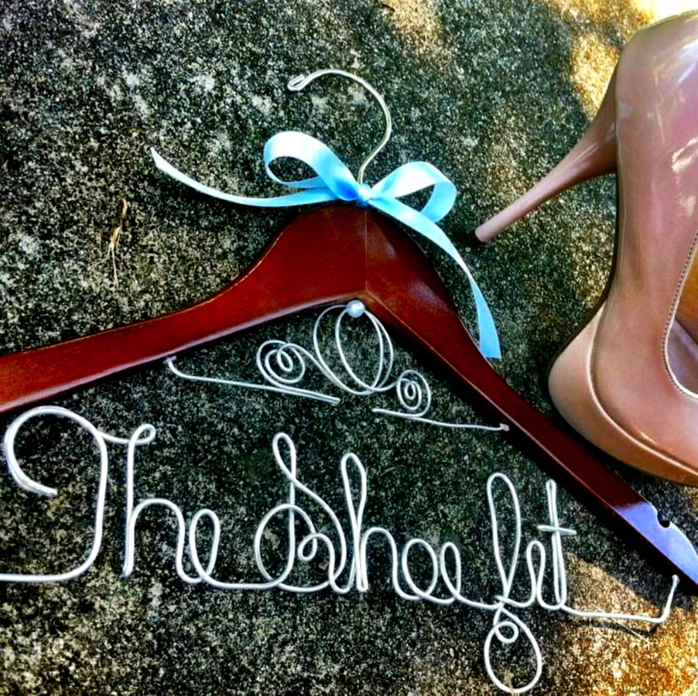 Personalized Fairytale Wedding Bridal Party Hanger